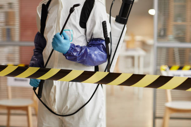 Professional Biohazard technician working in Deerfield, NH